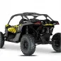 Preview: Quake Gelb S Version für Can-Am Maverick X3 2 Doors